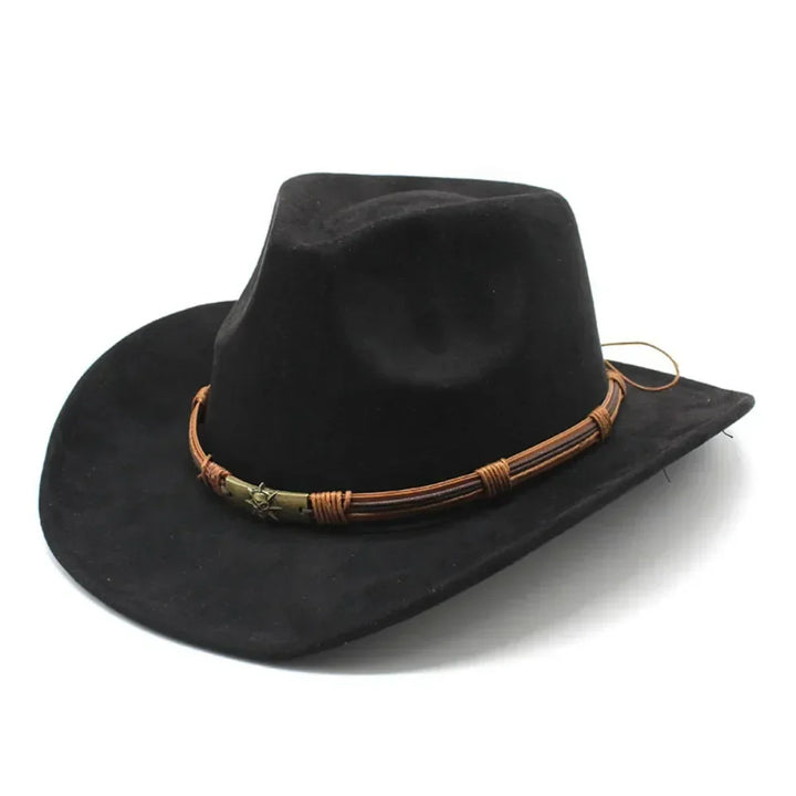 Unisex Felt Cowboy Hat Classic Style