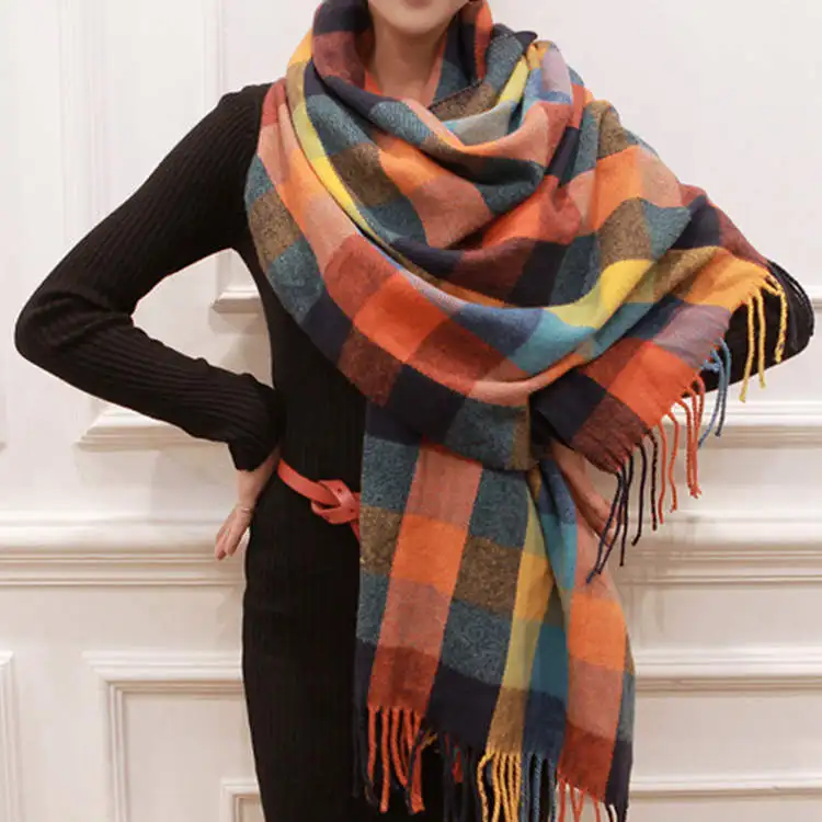 Unisex Cashmere Scarf Soft - BritishMode