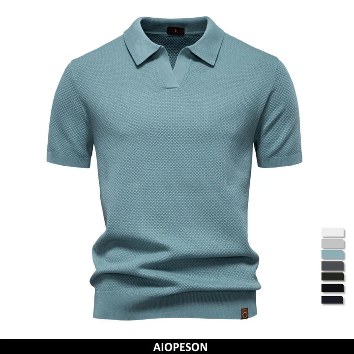 Mens Casual Polo Shirt Lightweight Fit - BritishMode