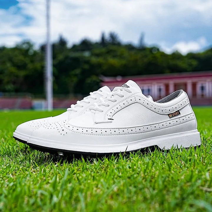 Mens Golf Shoes Durable Comfortable Fit