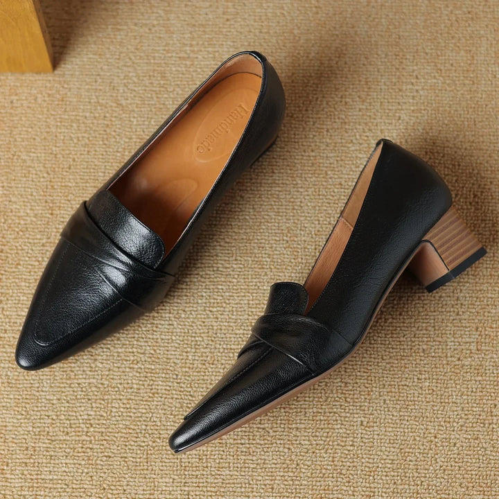 Womens Pumps Genuine Leather Classic Fit