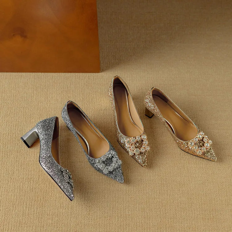Womens Heeled Shoes Classic Fit