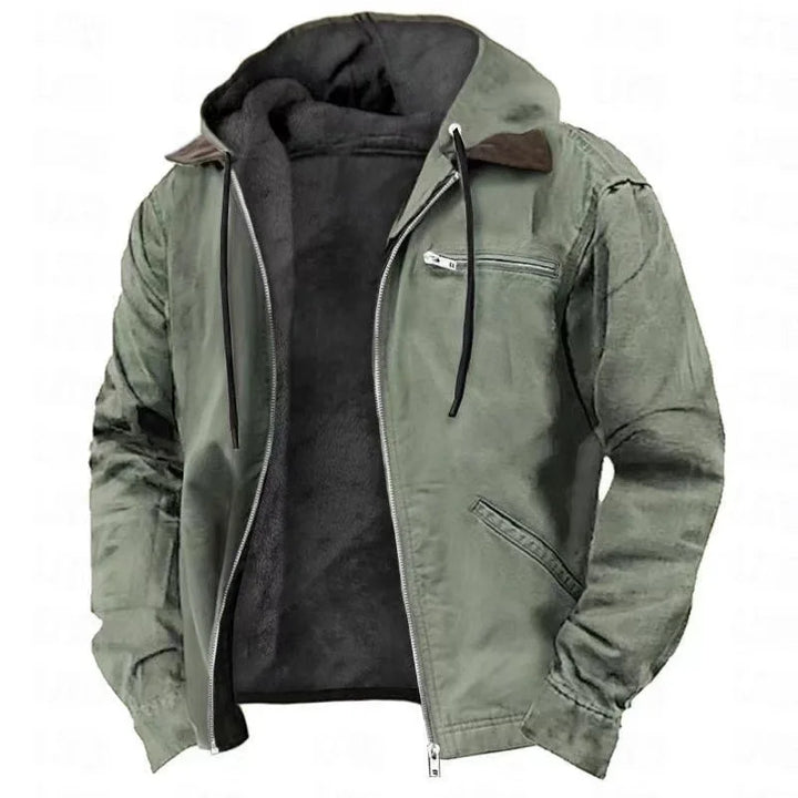Mens Hooded Sweatshirt Fleece Cozy Fit