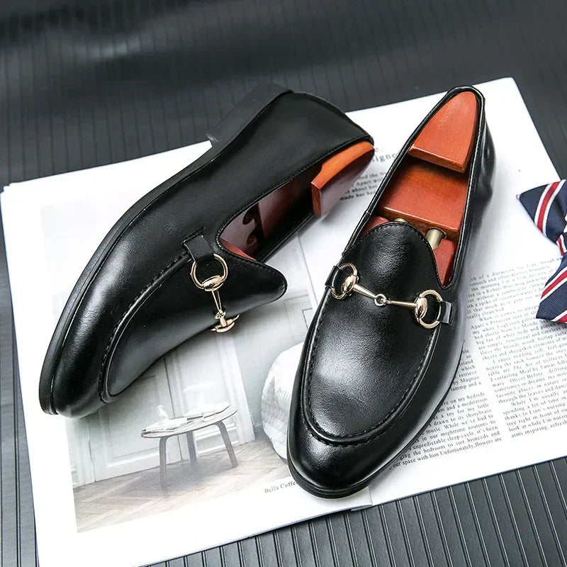 Womens Genuine Leather Shoes Classic Fit