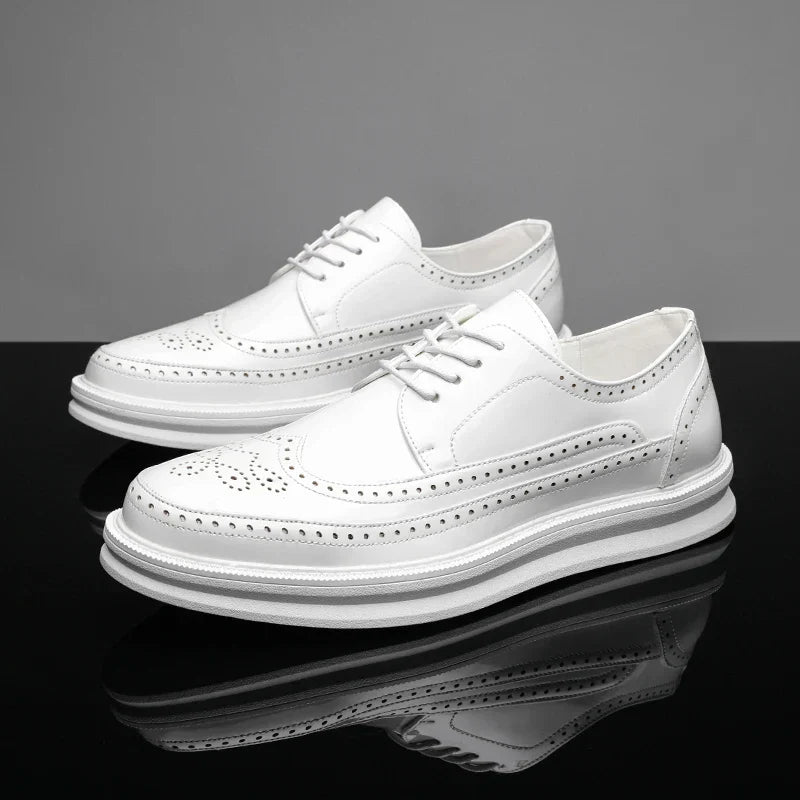 Mens Leather Shoes Genuine Leather