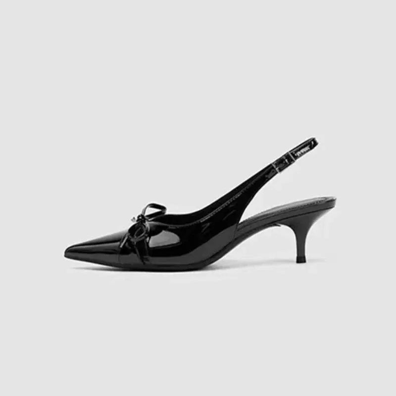 Womens Kitten Heel Shoes Classic Style