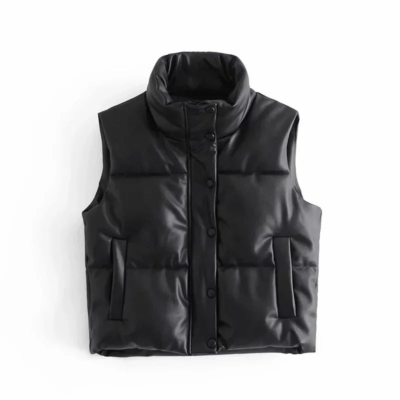 Womens Winter Bodywarmer Insulated Elegant Fit - BritishMode