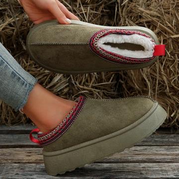 Womens Chunky Snow Boots Winter-Ready Insulated