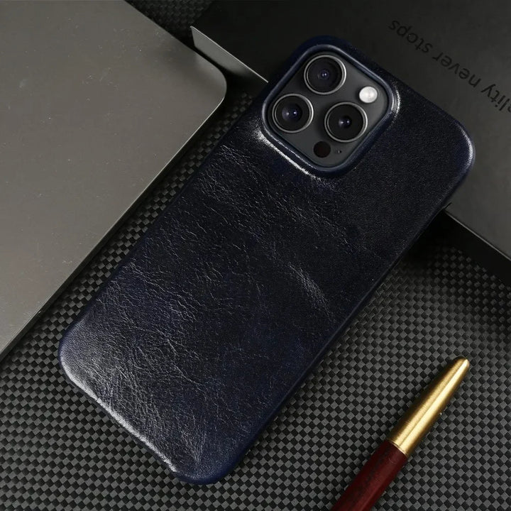 Unisex Leather Phone Case Genuine Handmade