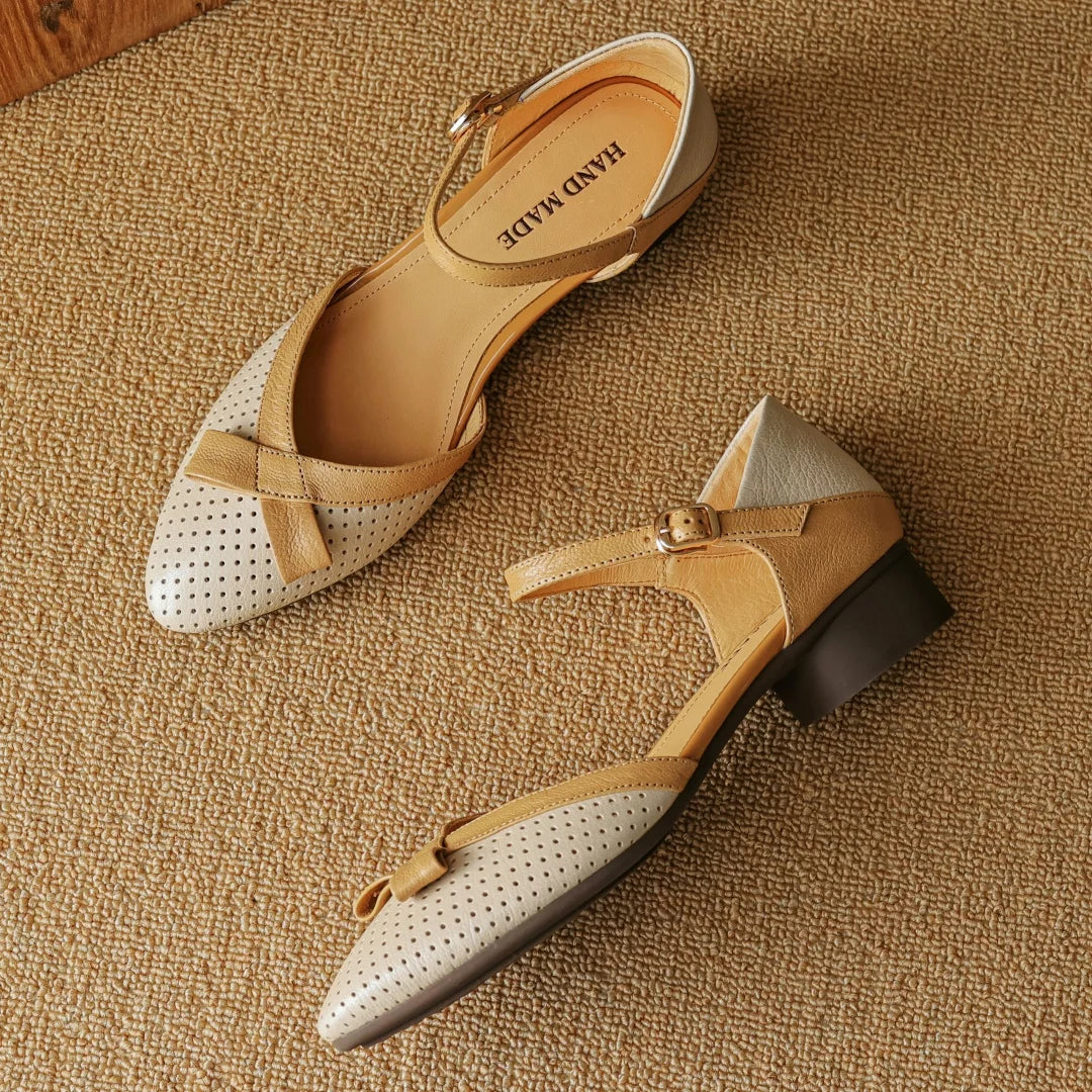 Womens Genuine Leather Pumps Classic Fit