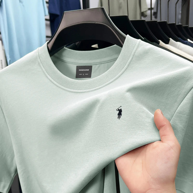 Unisex Cotton T-Shirt Classic Fit Summer Style - BritishMode