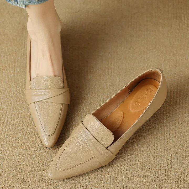 Womens Pumps Genuine Leather Classic Fit