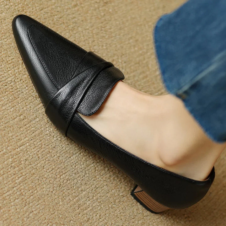 Womens Pumps Genuine Leather Classic Fit