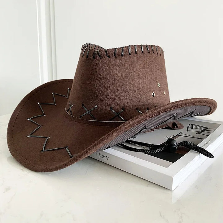 Womens Rhinestone Wedding Cowgirl Hat Classic Style