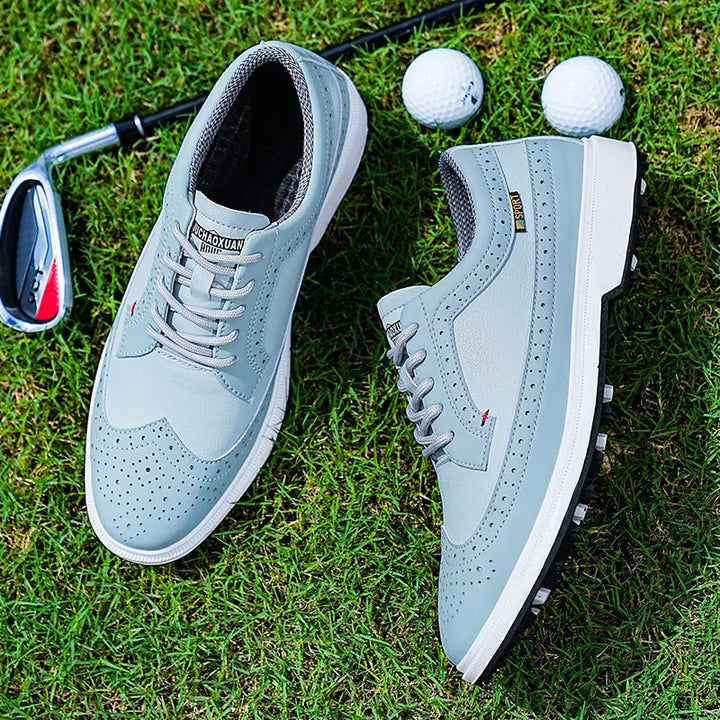 Mens Golf Shoes Durable Comfortable Fit