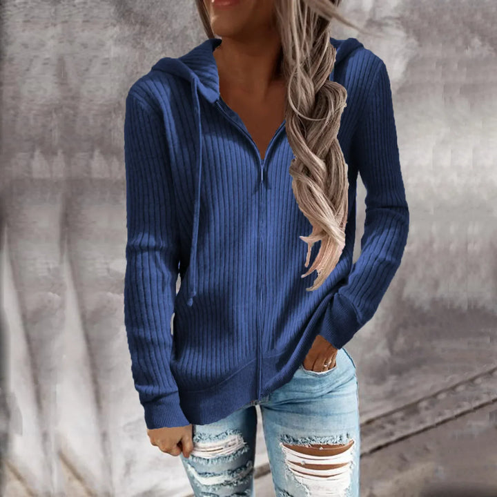 Womens Hoodie Sweatshirt with Zipper Winter Fit
