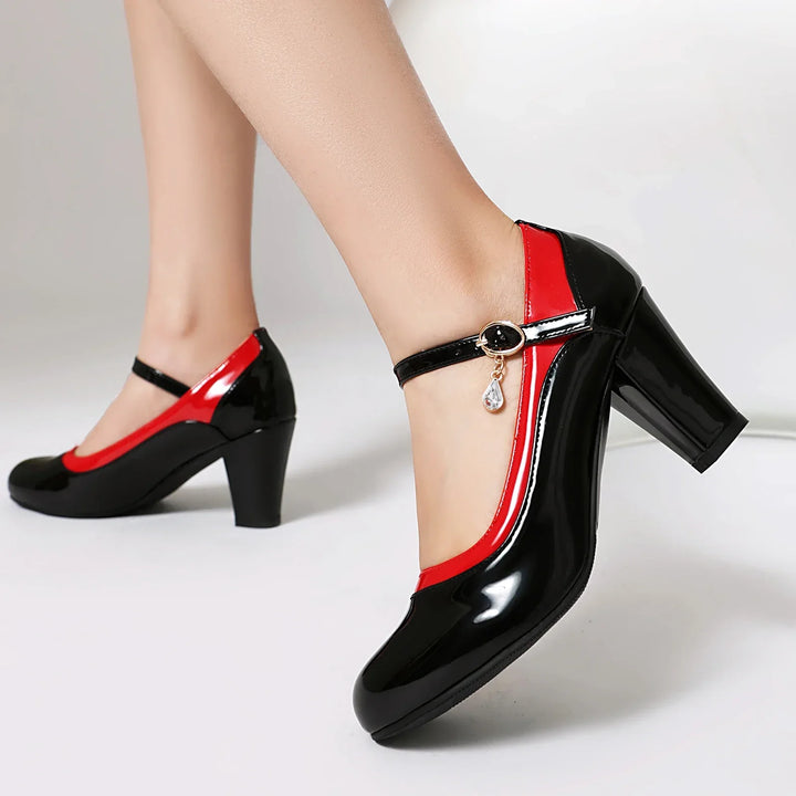 Womens Heeled Shoes Elegant Fit