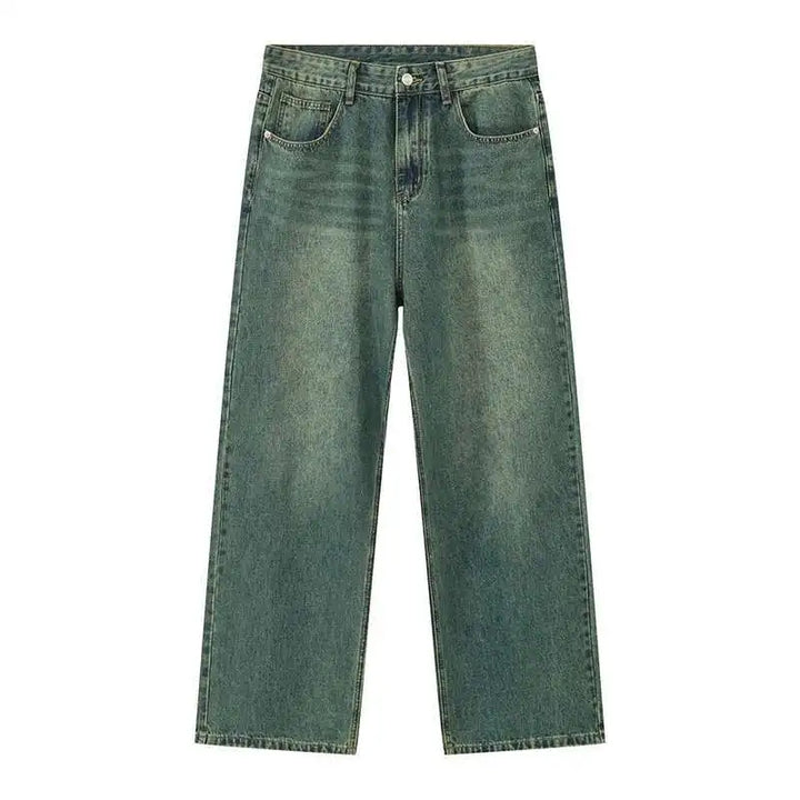 Mens Vintage Jeans Distressed Relaxed Fit