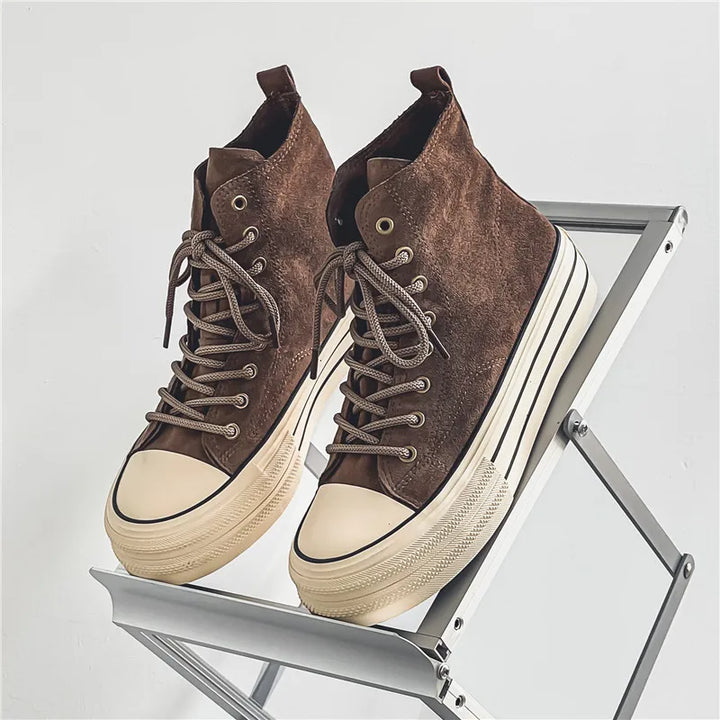 Unisex Ankle Boots Faux Suede Comfortable Fit