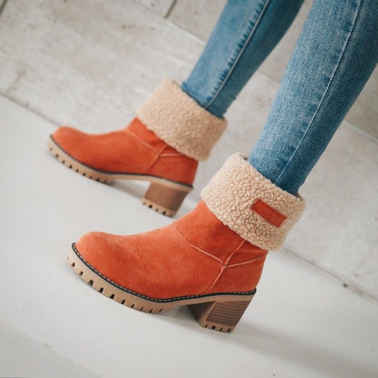 Unisex Boots Durable Leather Casual Fit
