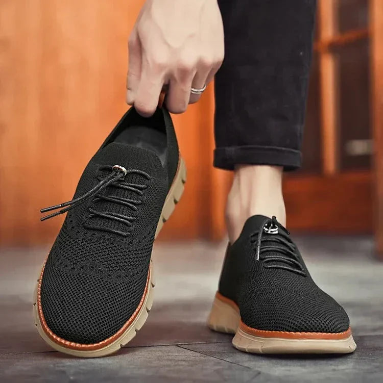 Unisex Sneakers Casual Lace-Up Design