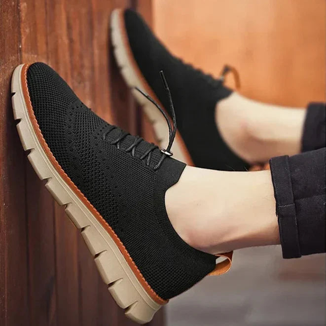 Unisex Sneakers Casual Lace-Up Design