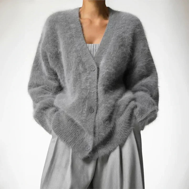 Womens Cardigan Timeless Knit Classic Fit