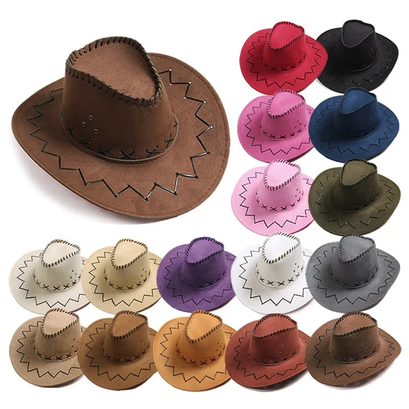 Womens Rhinestone Wedding Cowgirl Hat Classic Style - BritishMode