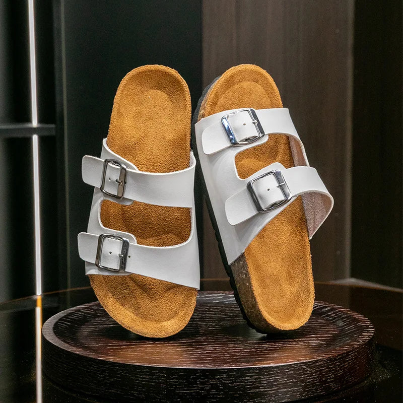 Womens Flip Flop Sandals Cork Comfortable Fit