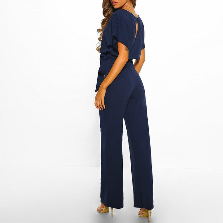 Womens Jumpsuit Elegant Tailored Fit - BritishMode