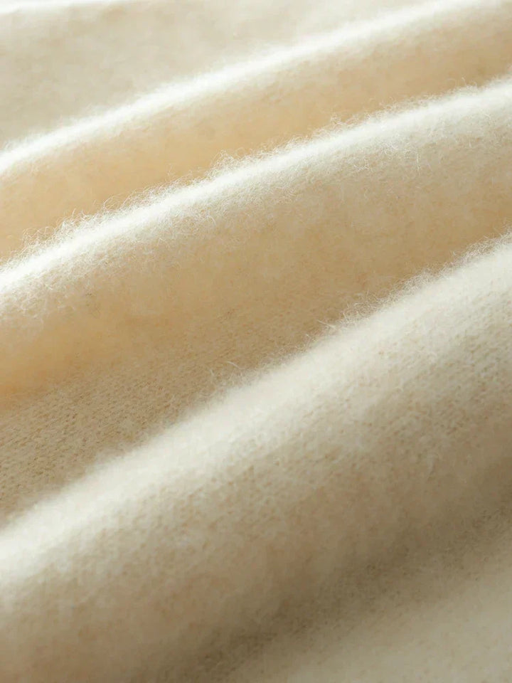 Womens Cashmere Wrap Sweater Soft Knit Crossover Style