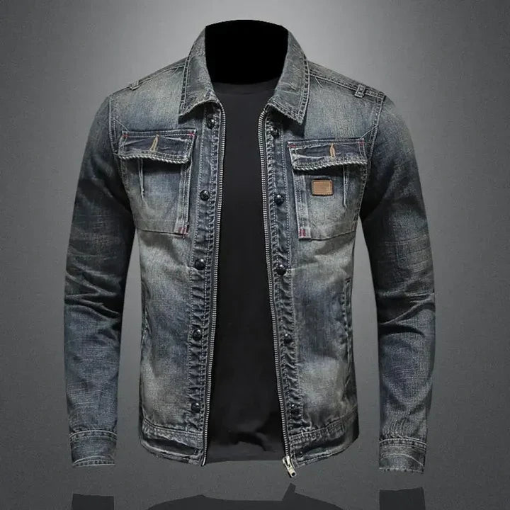 Mens Denim Jacket Classic Fit - BritishMode