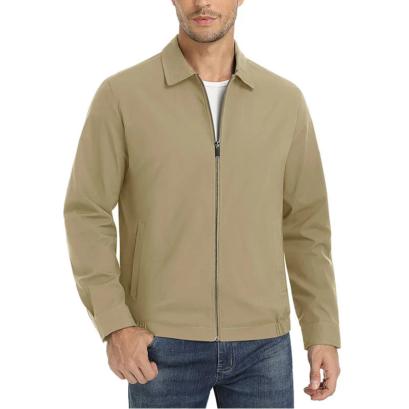 Mens Bomber Jacket Lightweight Casual Outerwear - BritishMode