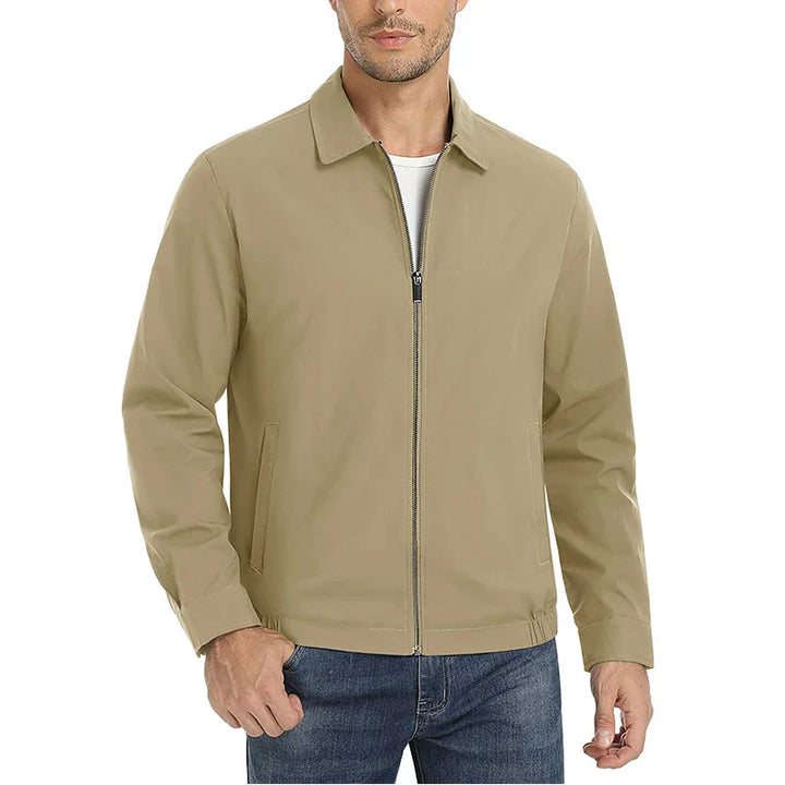 Mens Bomber Jacket Lightweight Casual Outerwear - BritishMode