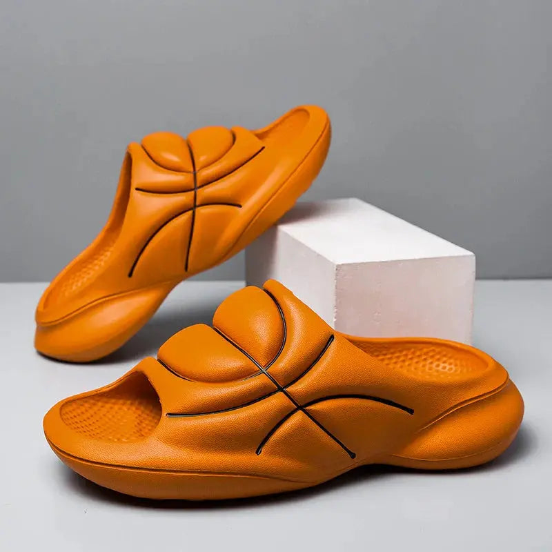Mens Basketball Slides Soft Cushioned Sports Sandals - BritishMode
