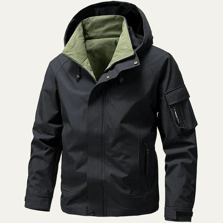 Mens Utility Jacket Weatherproof Hooded