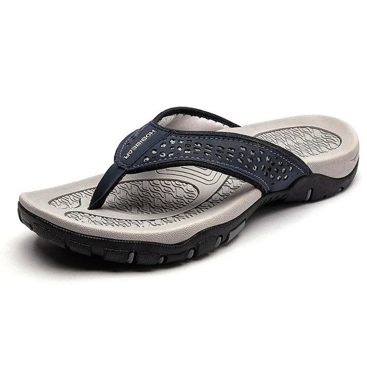 Mens Flip Flops Waterproof Breathable Summer Beach Shoes
