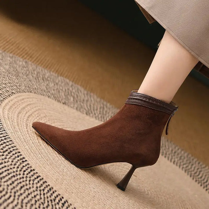 Womens Ankle Boots Leather Classic Fit