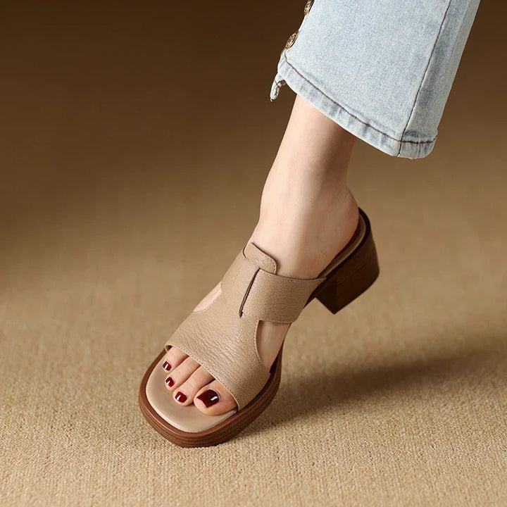 Womens Sandals Genuine Leather Comfortable Fit - BritishMode
