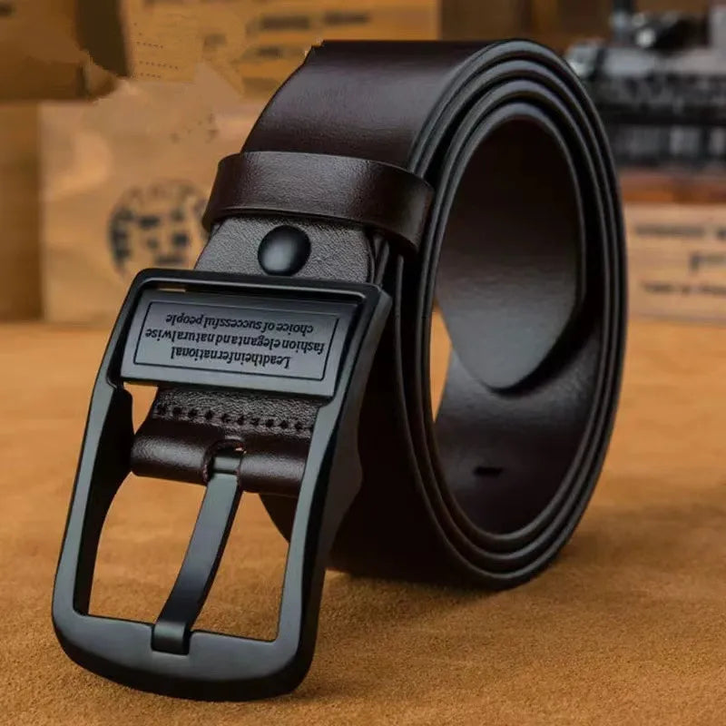 Mens Western Belt Genuine Leather - BritishMode