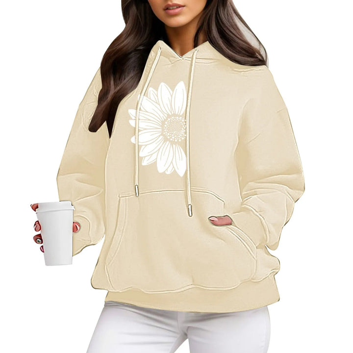 Womens Hooded Sweatshirt Comfortable Relaxed Fit