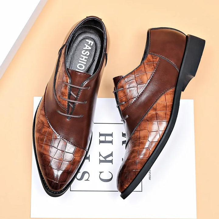 Mens Leather Dress Shoes Genuine Leather