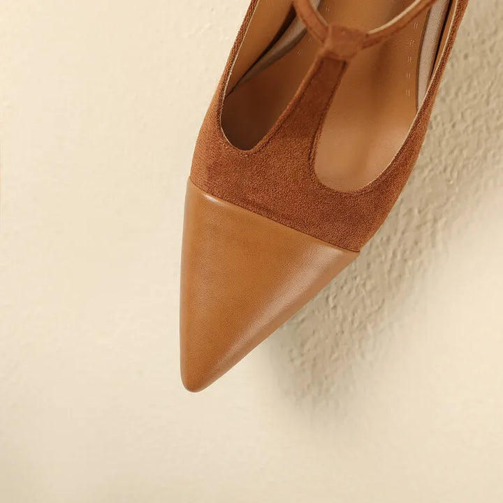 Womens Leather Heels Classic Fit