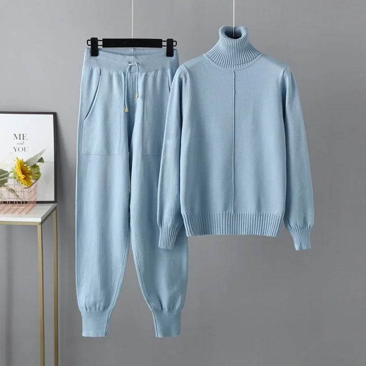 Womens Knit Two-Piece Outfit Cozy Fit