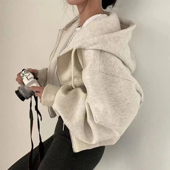 Womens Hoodie Sweatshirt Fleece Winter Warm