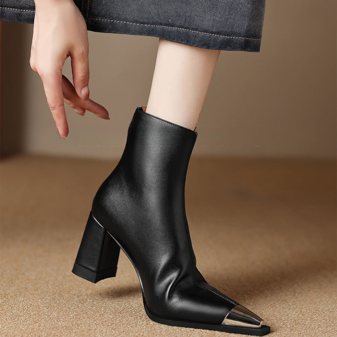 Womens Genuine Leather Boots Classic Fit