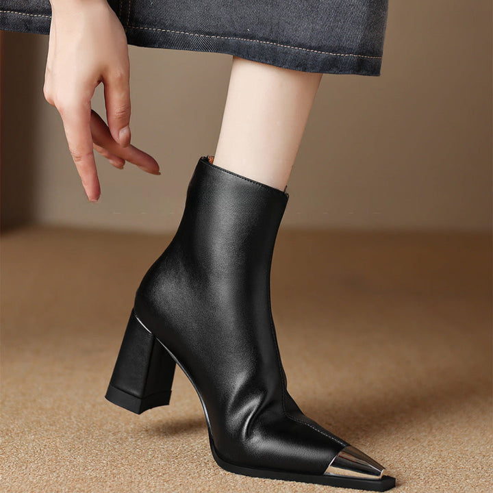 Womens Genuine Leather Boots Classic Fit