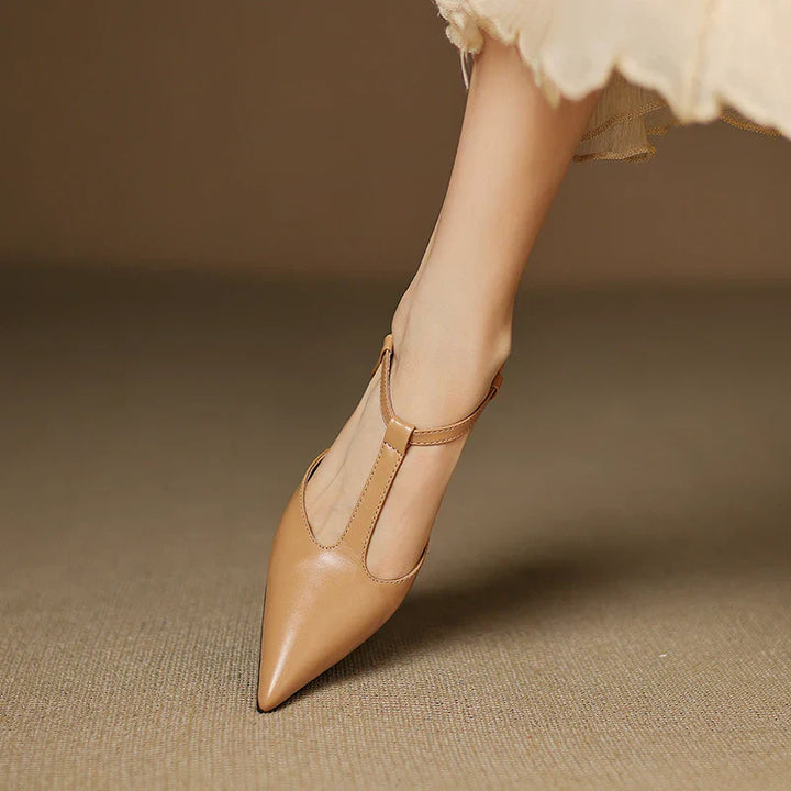 Womens Heels Genuine Leather Classic Fit