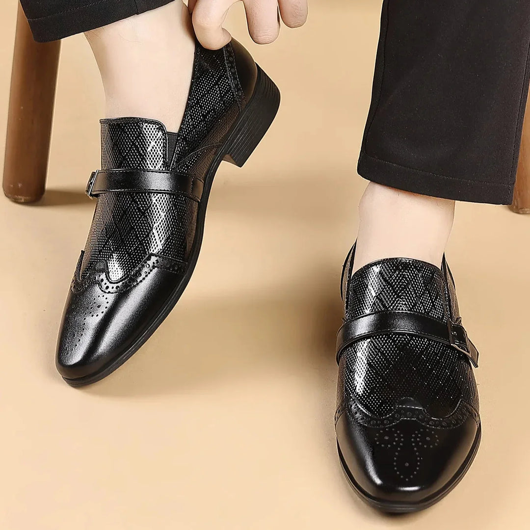 Mens Loafers Slip-On Comfortable Fit