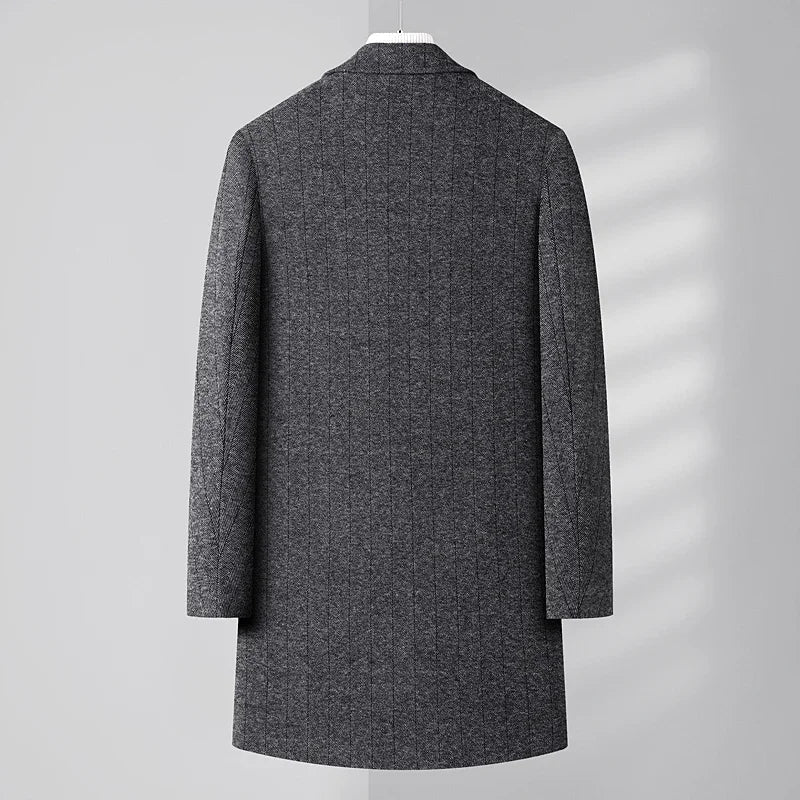 Mens Overcoat Wool Classic Fit